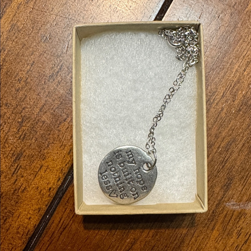 Lisa Leonard Designs “My Hope Is Built On Nothing Less” Necklace - Picture 9 of 11